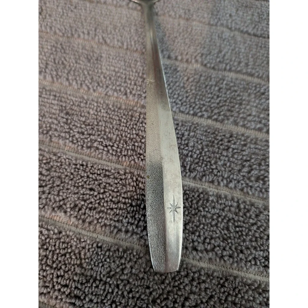 Manor‎ House Stainless Steel Gravy Ladle Japan Mid Century Modern Starburst MCM